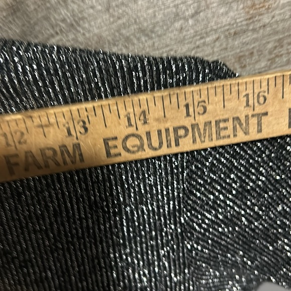 Y2K vintage 90’s Metallic silver cap short sleeve shirt - Picture 9 of 10